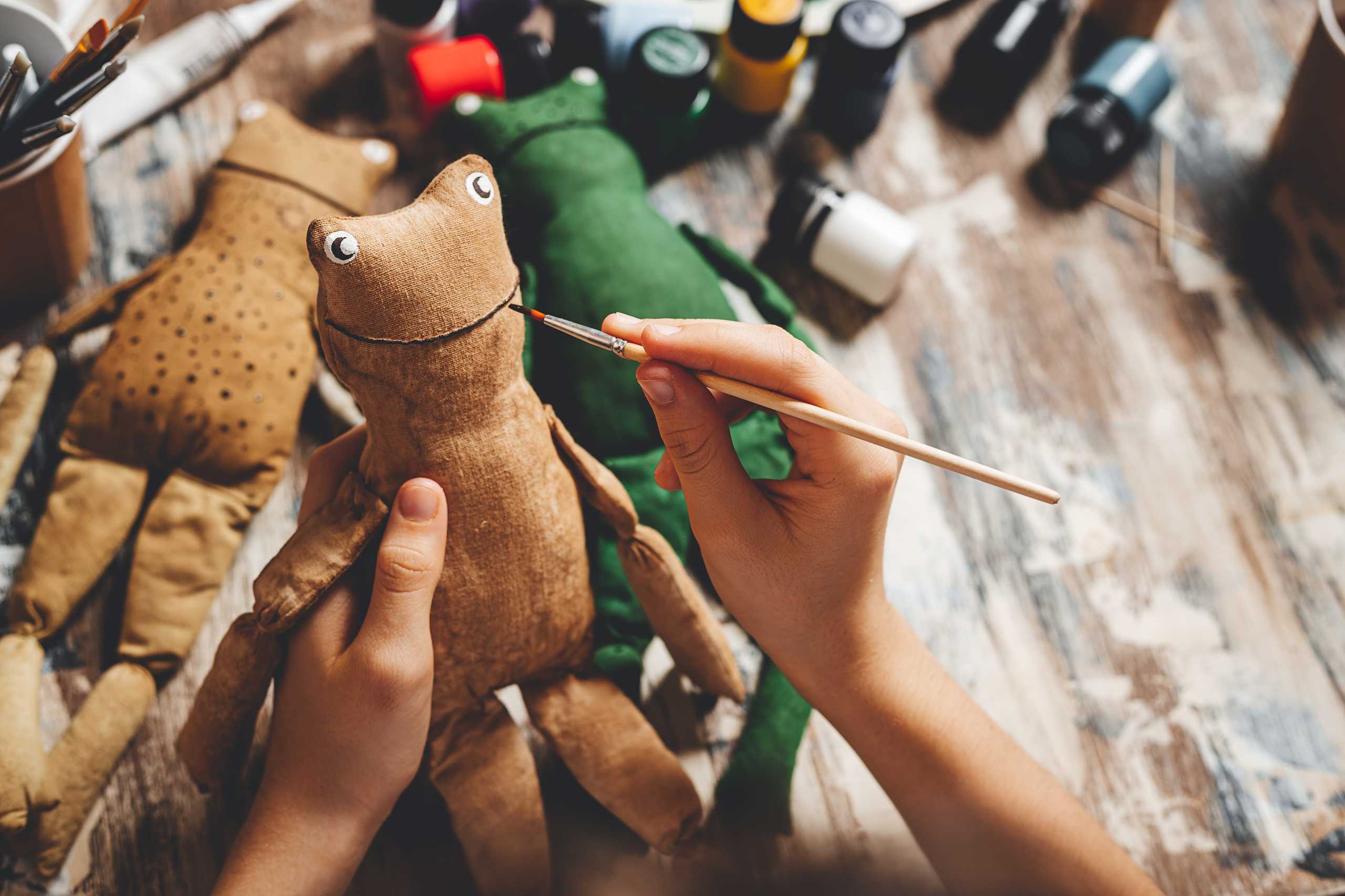 Building a Felt Toy Workshop at Home